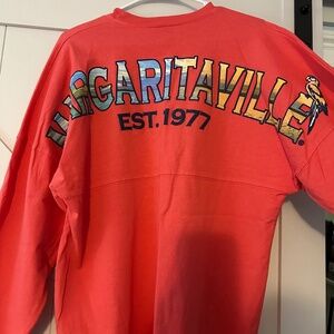 Margaritaville Spirit Long Sleeve Jersey - Women's Size S - Coral color